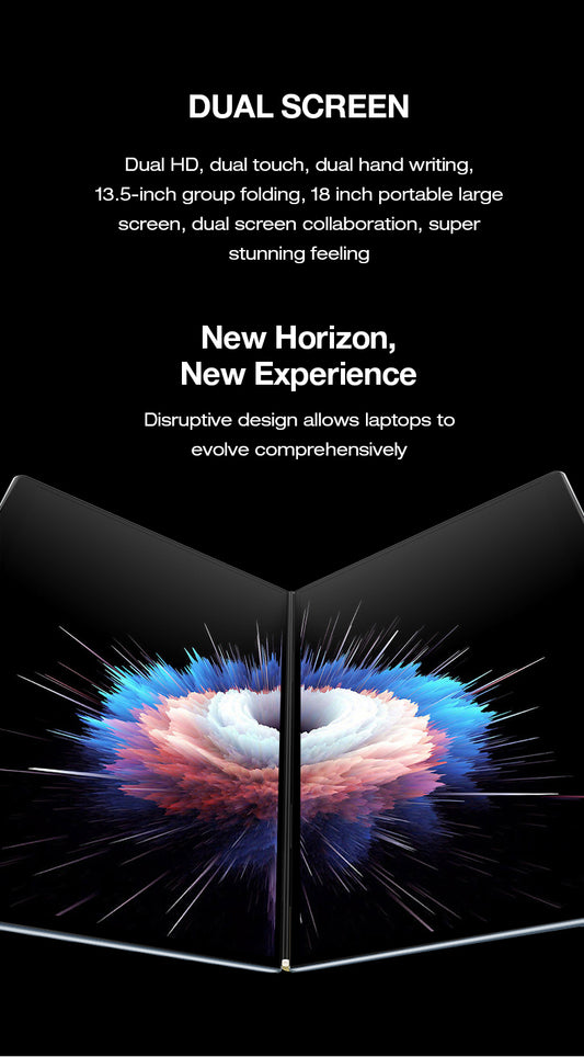 13.5“ dual-screen touch laptop CPU:N100 RAM:16G SSD:128G/256G/512G/1024G/2048G