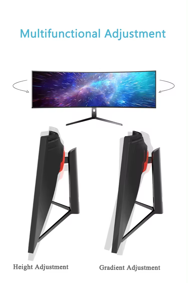 49“ curved screen computer monitor 4K/5K 165HZ