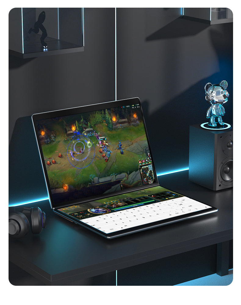 13.5“ dual-screen touch laptop CPU:N100 RAM:16G SSD:128G/256G/512G/1024G/2048G