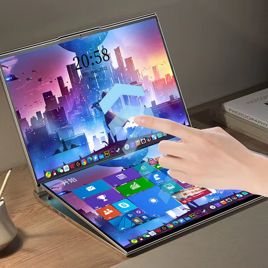 16“dual-screen touch laptop CPU:I5-12450H/I7-1260P RAM:8G/16G/32G/64G SSD:256G-4TB