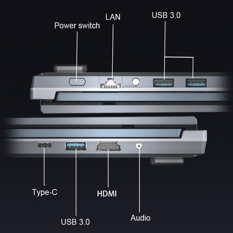 16“dual-screen touch laptop CPU:I5-12450H/I7-1260P RAM:8G/16G/32G/64G SSD:256G-4TB