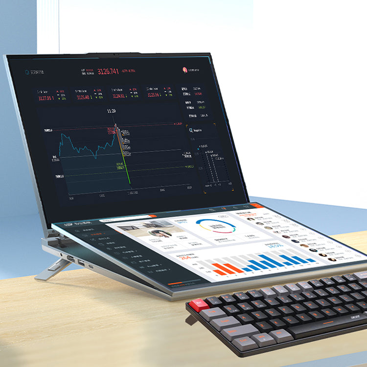 16“dual-screen touch laptop CPU:I5-12450H/I7-1260P RAM:8G/16G/32G/64G SSD:256G-4TB