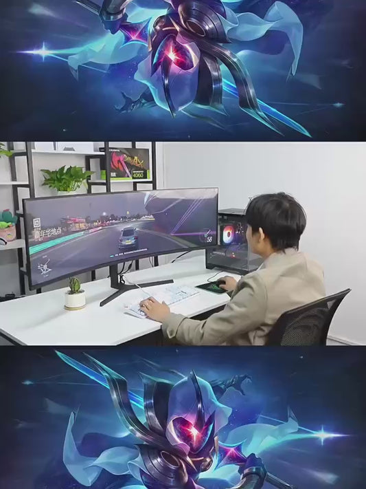 49“ curved screen computer monitor 4K/5K 165HZ